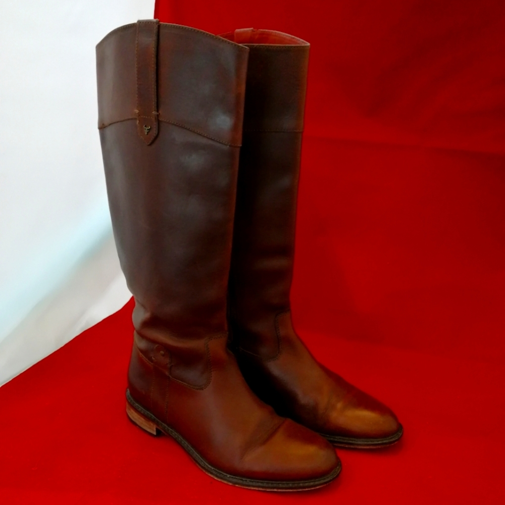 Trask leather boots